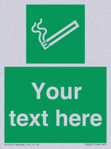 Custom E-Cigarettes/Vaping Permited Sign